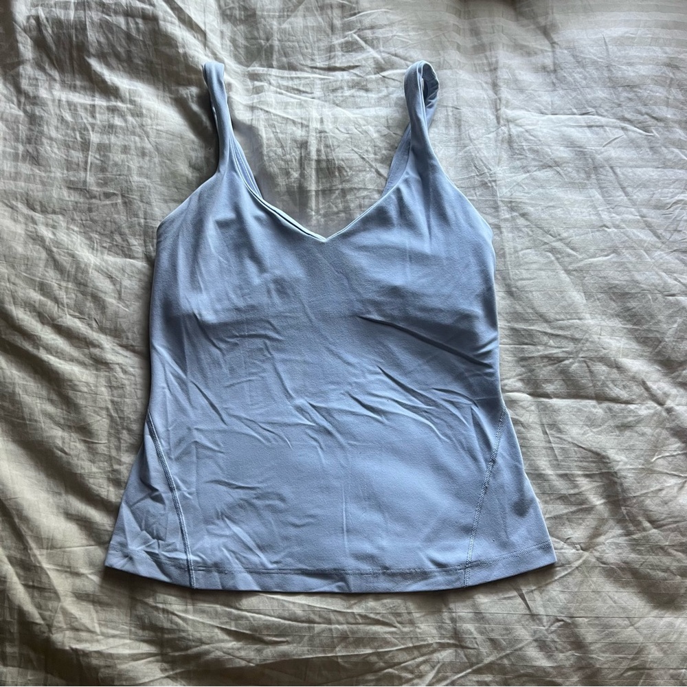 Lululemon Align Blue Fitted Long Tank